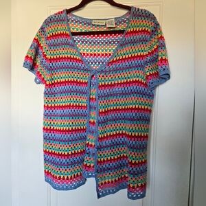 Vintage Crochet Cardigan